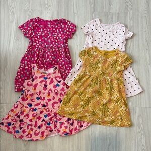 Vibrant Kids Dress Collection - Pink and Yellow size 3t